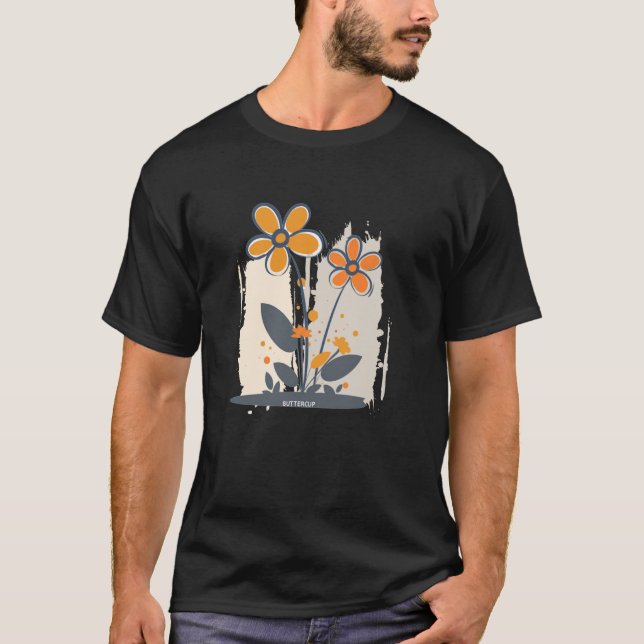 Camiseta Discurso de mariposa para flores y mariposas L (Anverso)