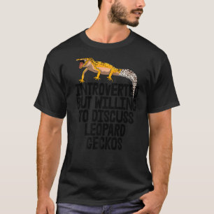 Camiseta Discurso de presentación de Gecko Gecko Reptile