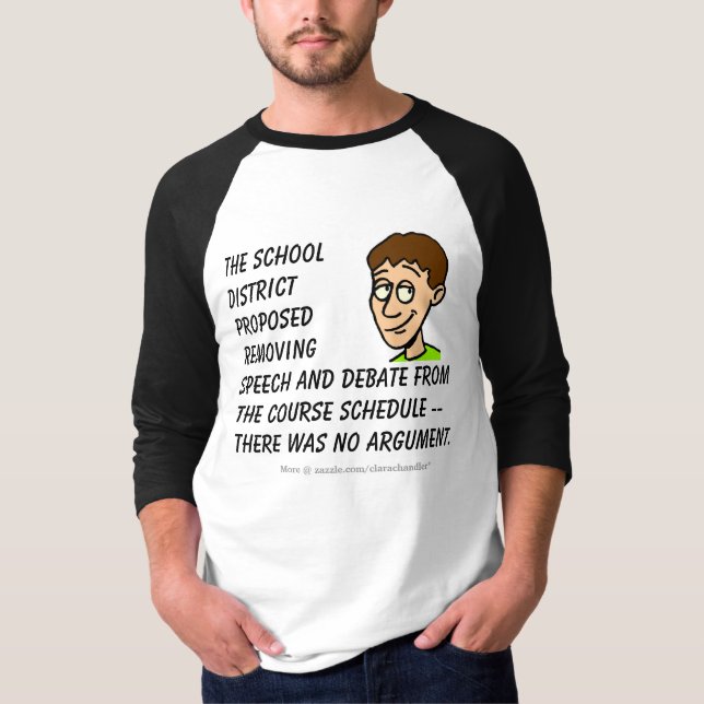Camiseta Discurso/discusión (Anverso)