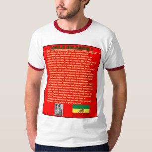 Camiseta Discurso famoso de la guerra de Haile Selassie a