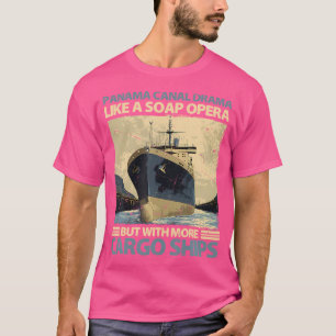 Camiseta Discurso satírico del Canal de Panamá por telenove