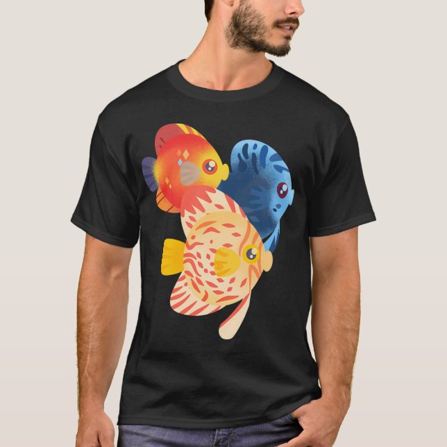 Camiseta Discus Colorido (Anverso)