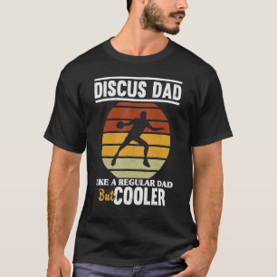 Camiseta Discus Dad Thrower Track Y Field Father Throwing