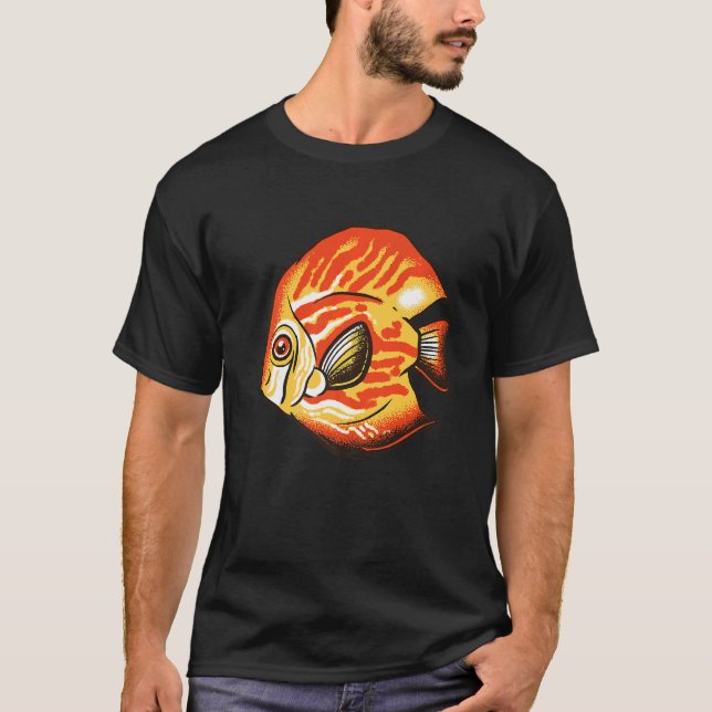 Camiseta Discus Fish Amazonas River Fish Discus (Anverso)