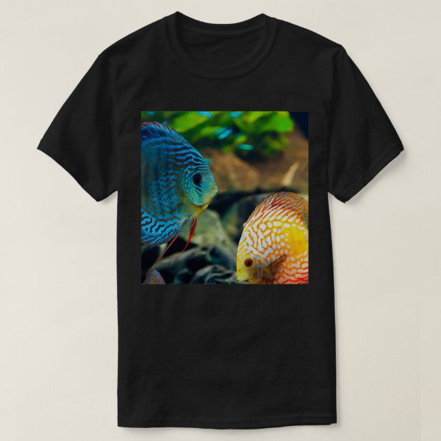 Camiseta Discus Fish Photo (Diseño del anverso)