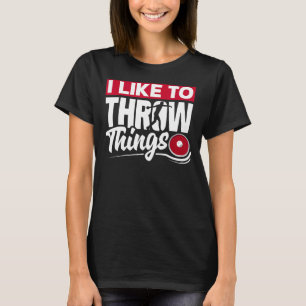 Camiseta Discus Lanzando Discus Thrower Track Y Field Lip