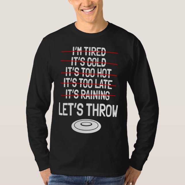 Camiseta Discus Throw Player Disc Athletes Sports Track And (Anverso)