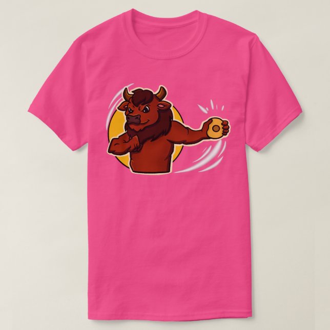 Camiseta Discus Thrower Bison (Diseño del anverso)