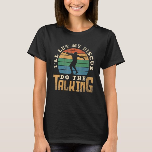 Camiseta Discus Thrower Discus Track And Field Quo (Anverso)