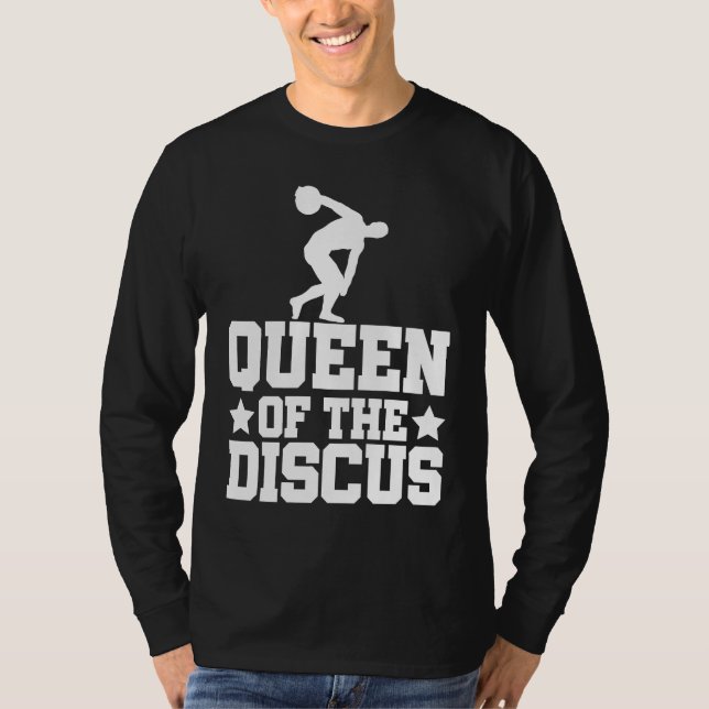 Camiseta Discus Thrower Queen Of The Discus Discus Throwing (Anverso)