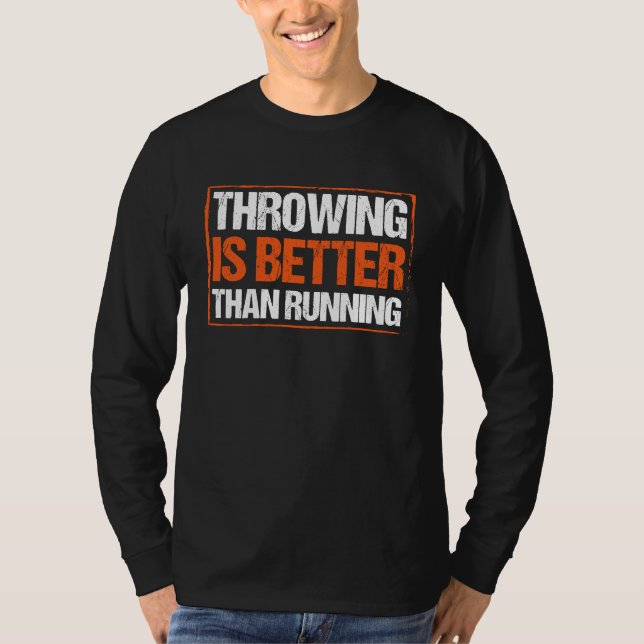 Camiseta Discus Throwing Athlete Track And Field Thrower Co (Anverso)