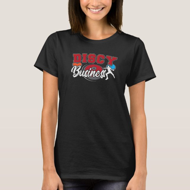 Camiseta Discus Track And Field Discus Discus (Anverso)