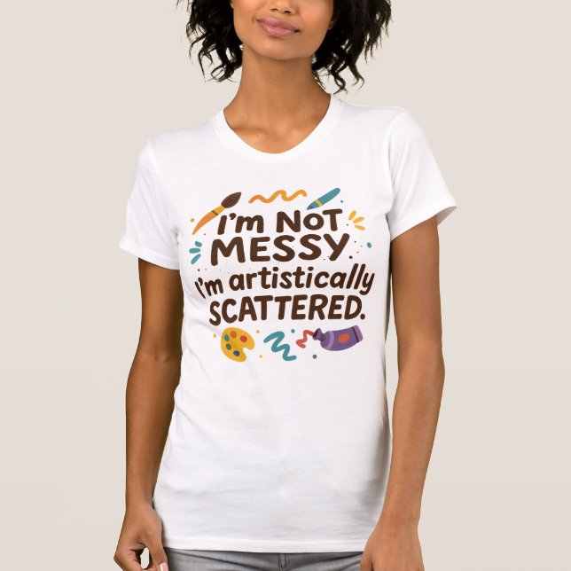 Camiseta Diseminación artística - Illus de citas de arte ca (Anverso)