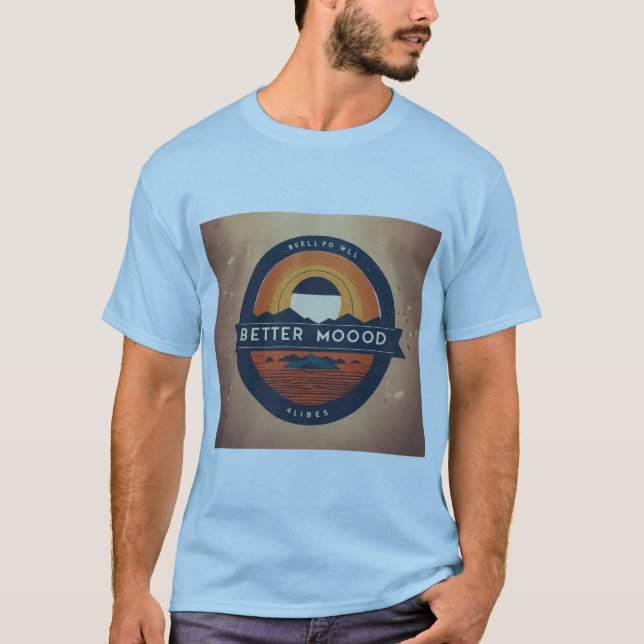 Camiseta diseñada a la moda (Anverso)
