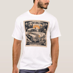 Camiseta diseñada para automóviles de los años 90