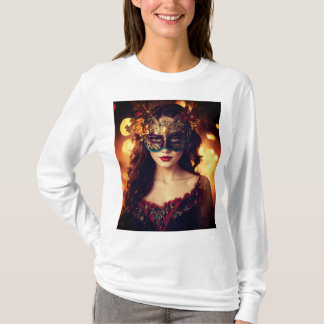 Camiseta diseñada para la mascarada de moda