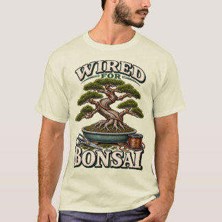 Camiseta Diseñado para el cultivo de bonsái