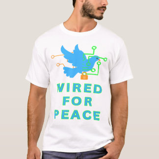 Camiseta Diseñado Para La Paz