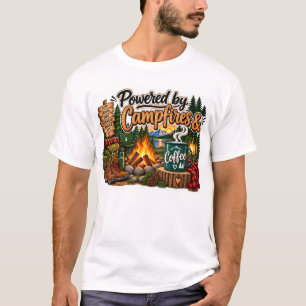 Camiseta Diseñado por Campfires Camping Design