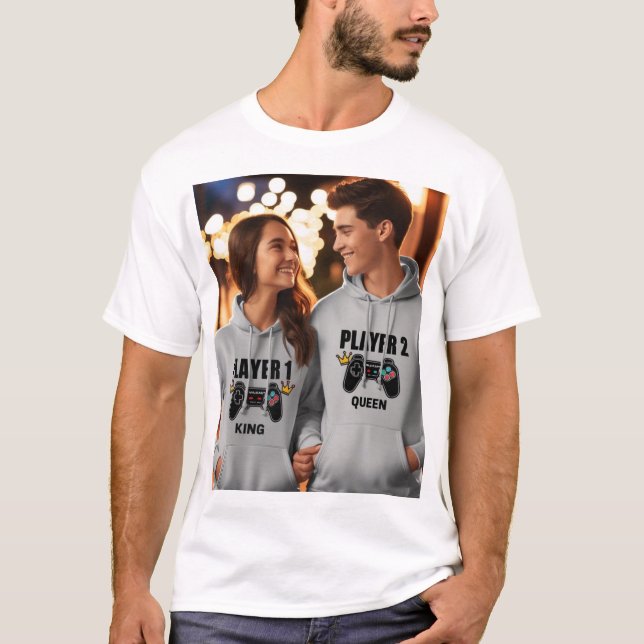 Camiseta Diseñado por un joven compañero de personalizado c (Anverso)