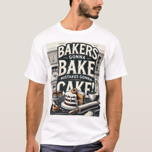 Camiseta Diseñador creativo de pasteles y panadería