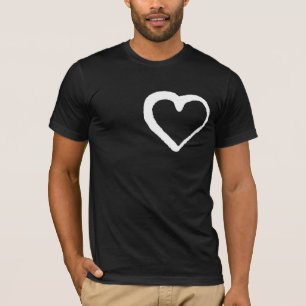Camiseta Diseñador de corazón pintado con aerosol inspira