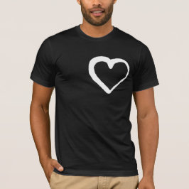 Camiseta Diseñador de corazón pintado con aerosol inspirado