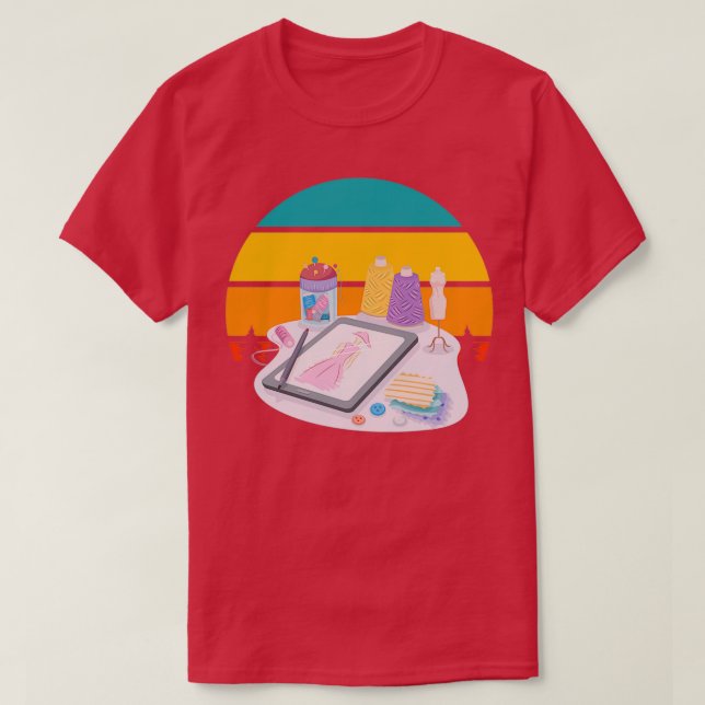 Camiseta Diseñador de moda Diseñar ropa de diseño de Lover  (Diseño del anverso)