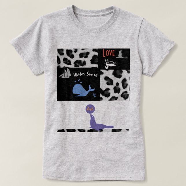 Camiseta Diseñador de moda T/Shirt (Diseño del anverso)