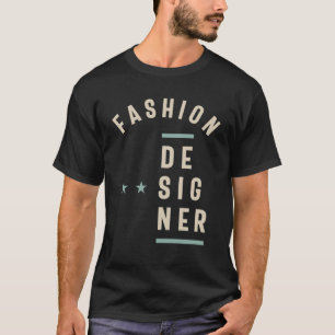 Camiseta Diseñador de moda Título de trabajo Hombres regalo