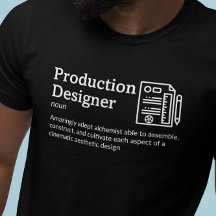 Diseñador de producción Definición Modo oscuro - M