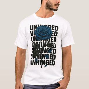 Camiseta Diseñador de rosa azul