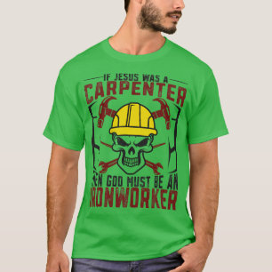 Camiseta Diseñador de talleres de dibujante Carpenter Ironw