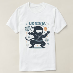 Camiseta Diseñador de Ux Ninja divertida Ui/Ux