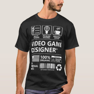 Camiseta Diseñador de videojuegos Funny Gift Pullover