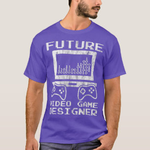 Camiseta Diseñador de videojuegos para futuros desarrollado