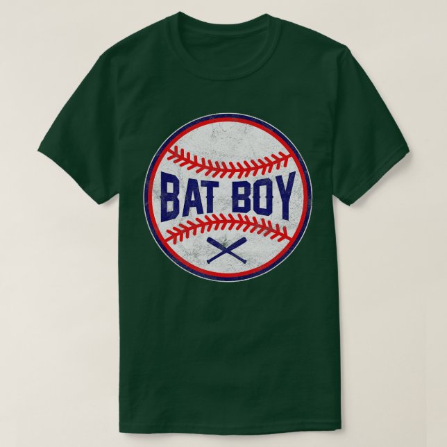 Camiseta Diseñador del equipo BAT BOY Baseball Positions (Diseño del anverso)