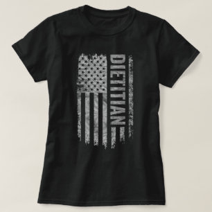 Camiseta Diseñador gráfico de bandera de EE. UU. con diseño