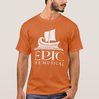 Camiseta Diseñador musical vintage Epiche delantero y trase