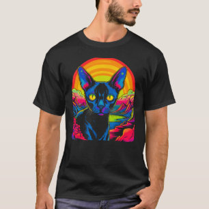Camiseta Diseñador Sphynx Hairless Cat