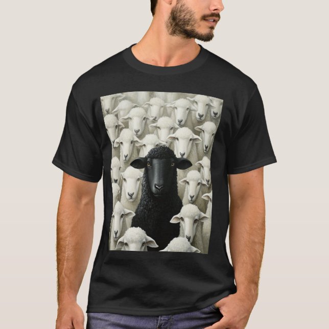 Camiseta Diseñar con ovejas activado (Anverso)