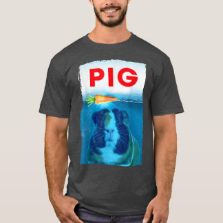 Camiseta Diseñar Guinea Cerdos Vintag Películas Amar las Ar