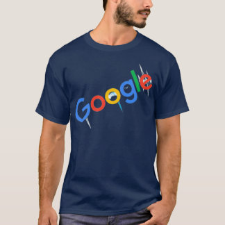 Camiseta Diseñar palabras de Google