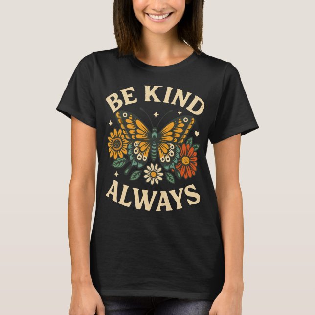 Camiseta Diseñar siempre mariposa (Anverso)