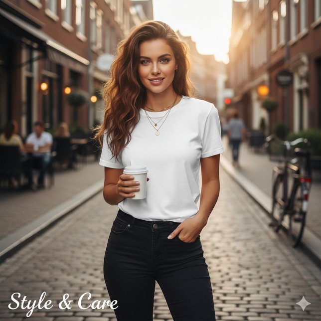 Camiseta Diseñar tu Tee de sueño - Expresión creativa de la (Design Your Dream Tee –Women's Creative Expression)