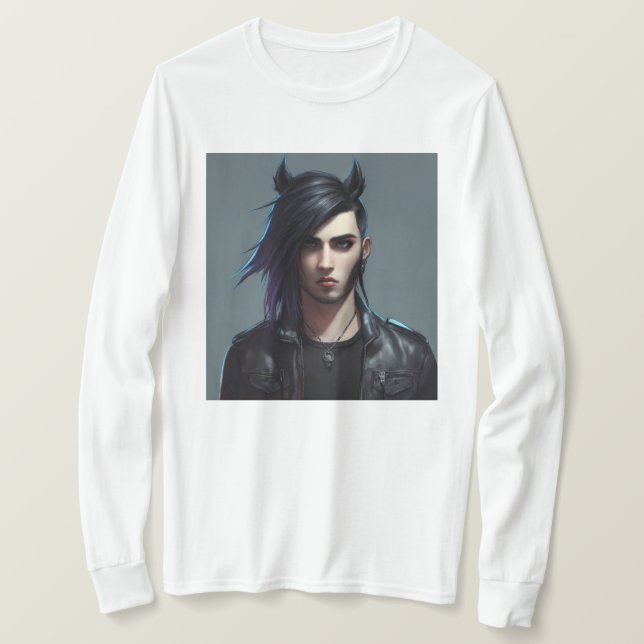 Camiseta Diseñar un demonio de muerte de inspiración metali (Anverso del diseño)