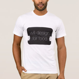 Camiseta Diseñará para la comida