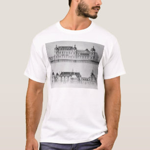 Camiseta Diseñe para la reconstrucción de la fachada del