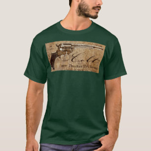 Camiseta Diseño 1877 del revólver de Thunderer DA del pot