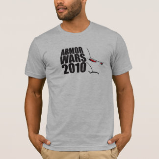 Camiseta Diseño 1 de las guerras de la armadura